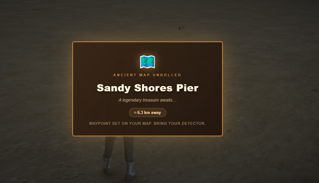 Treasure alert